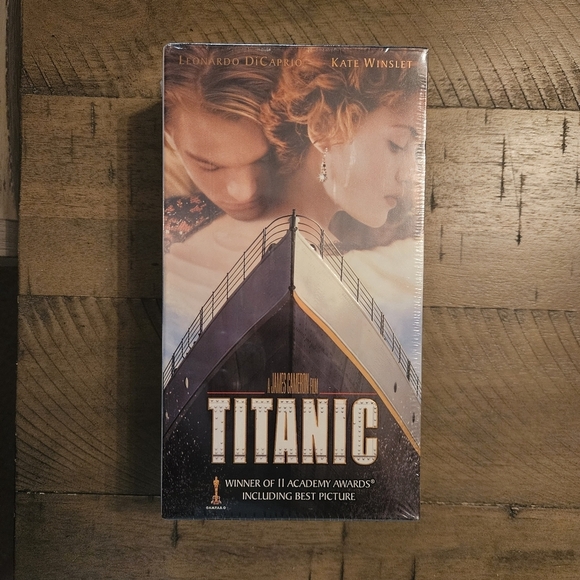Titanic (VHS, 1998, 2-Tape Set) New & Sealed It is SEALED - Picture 1 of 5